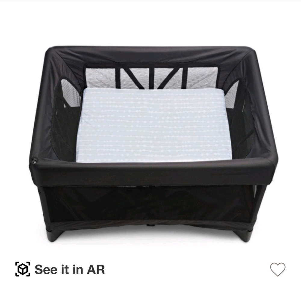 4moms Breeze Waterproof Bassinet Sheet - Grey Beads - Picture 2 of 7